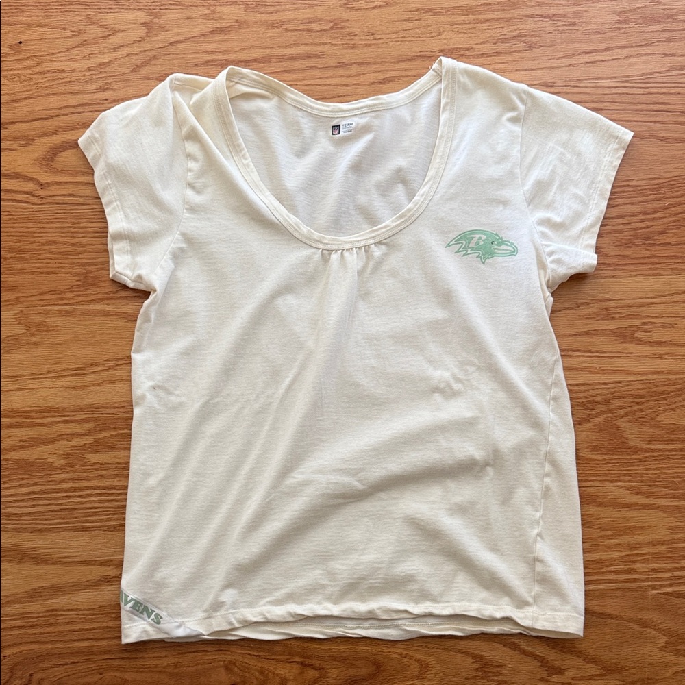 Women’s Baltimore Ravens Scoop Neck Tee